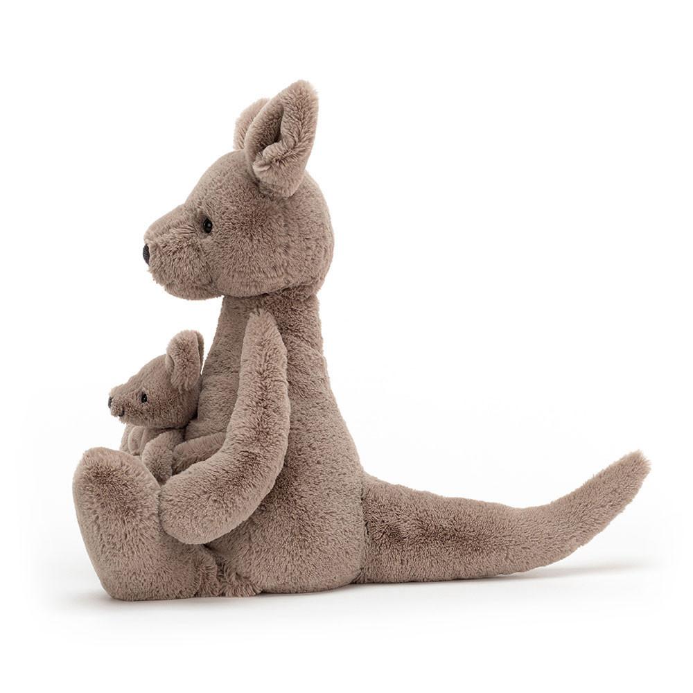 Selva Y Safari Jellycat Kara Kangaroo 36cm x 13cm x 32cm Marrones  Ecuador |  WOSUE4372