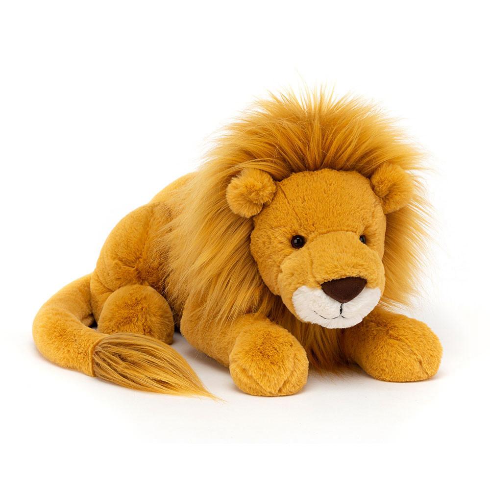 Selva Y Safari Jellycat Louie Lion 13cm x 14cm x 36cm Amarillo  Ecuador |  XHNQK0421