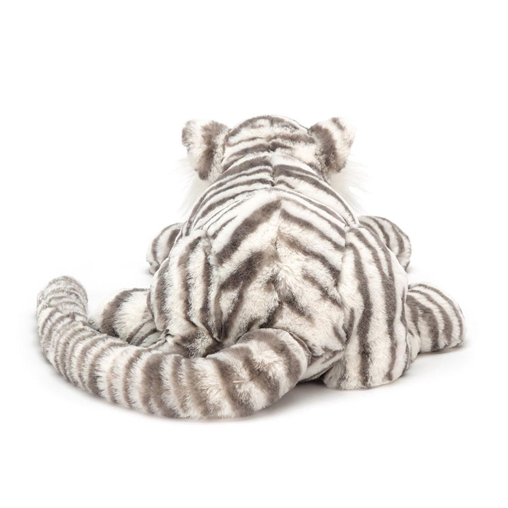 Selva Y Safari Jellycat Sacha Snow Tiger 13cm x 14cm x 36cm Blancas  Ecuador |  IDNFA6205