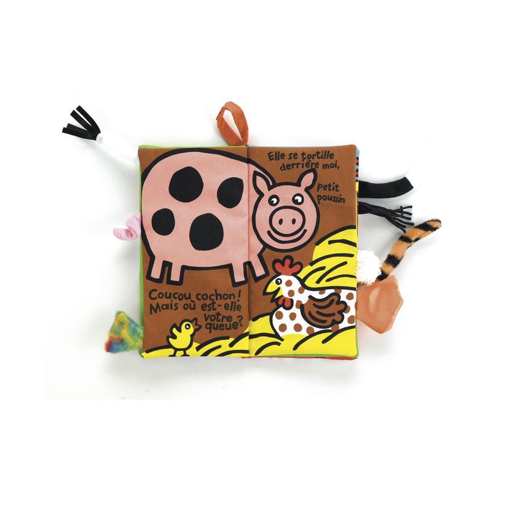 Soft Books Jellycat Coucou Ferme 22cm x 13cm x 5cm Verde  Ecuador |  KOEBL0761