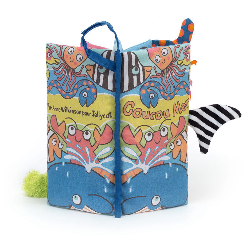 Soft Books Jellycat Coucou Mer 22cm x 13cm x 5cm Azules  Ecuador |  KAVPT7603