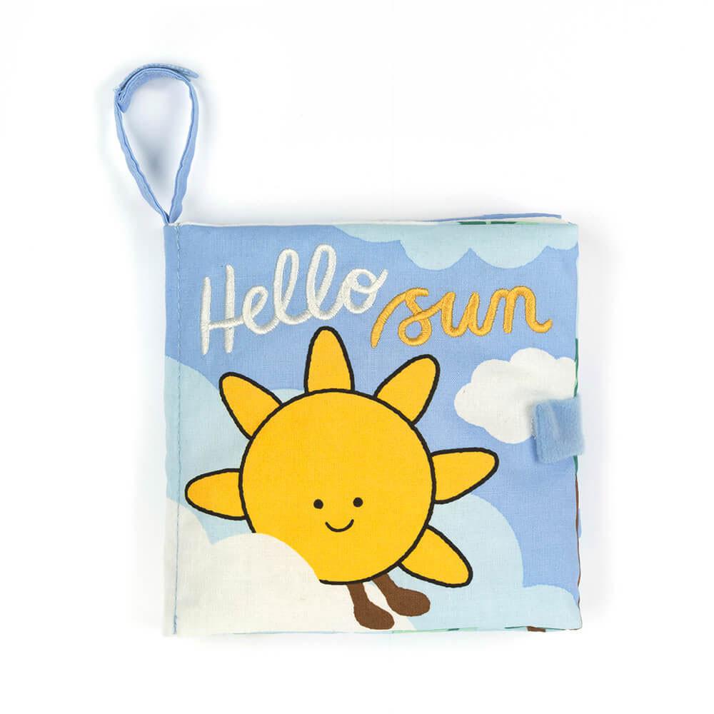 Soft Books Jellycat Hello Sun Fabric Book 18cm x 18cm x 5cm Amarillo  Ecuador |  TINPA7596