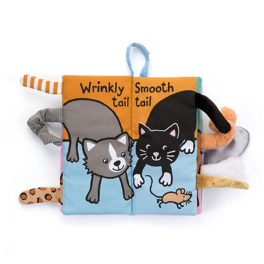 Soft Books Jellycat Kitten Tails Activity Book 22cm x 13cm x 5cm Azules  Ecuador |  DHLOK8451