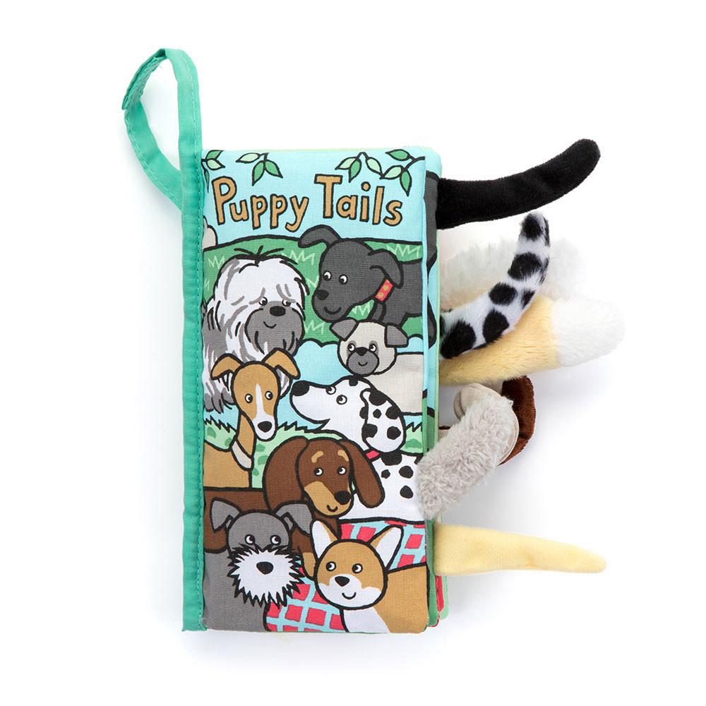 Soft Books Jellycat Puppy Tails Activity Book 22cm x 13cm x 5cm Verde  Ecuador |  ANFJW2487