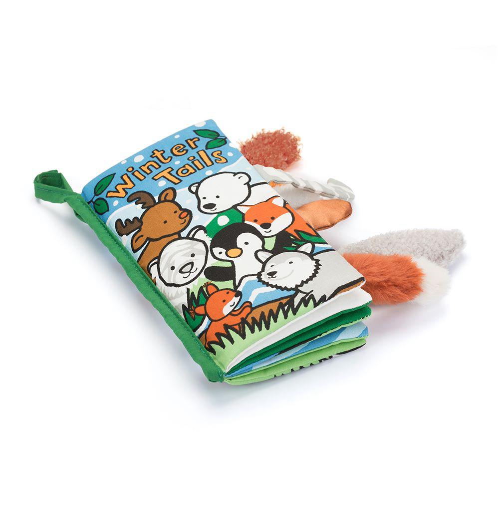 Soft Books Jellycat Winter Tails Activity Book 22cm x 13cm x 5cm Azules  Ecuador |  YMVRN1907