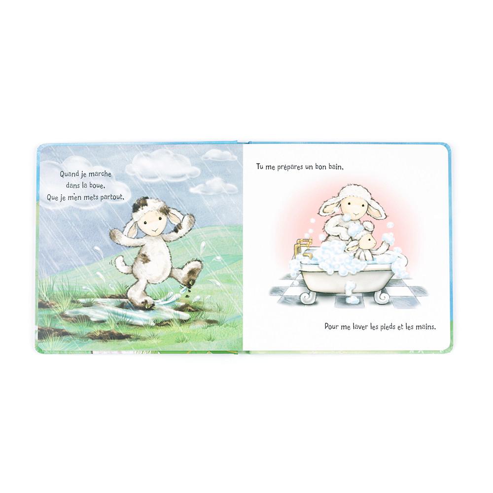 Story Books Jellycat Agneau Timide Et Sa Maman Livre 21cm x 21cm x 2cm Blancas  Ecuador |  WIGMS6410