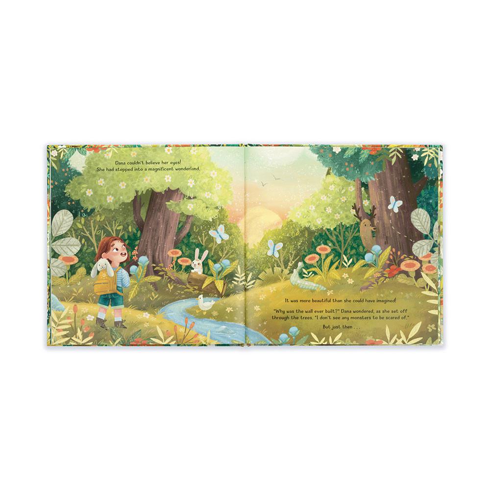 Story Books Jellycat Archie, My Dinosaur Friend Book 25cm x 25cm x 1cm Verde  Ecuador |  GKSER3284