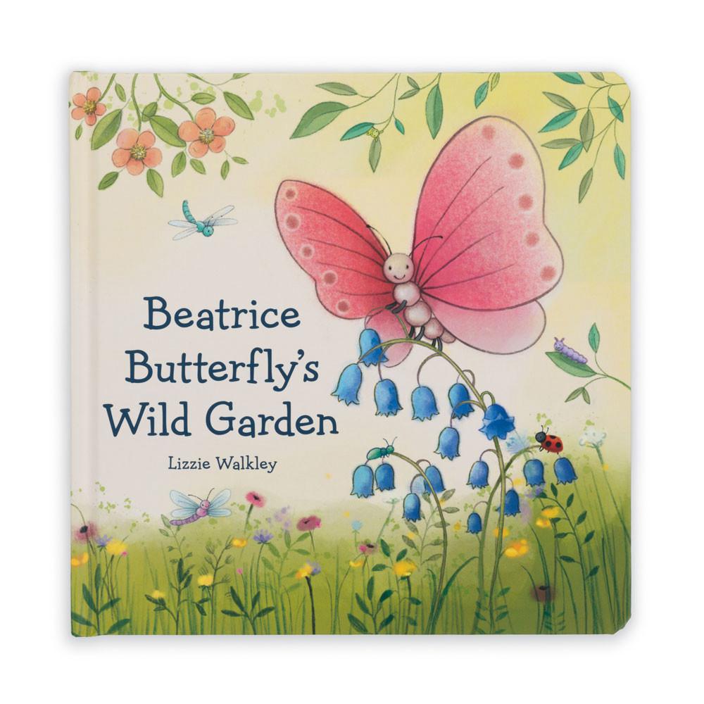 Story Books Jellycat Beatrice Butterfly\'s Wild Garden Book 21cm x 21cm x 2cm Rosas  Ecuador |  IBUJN4072