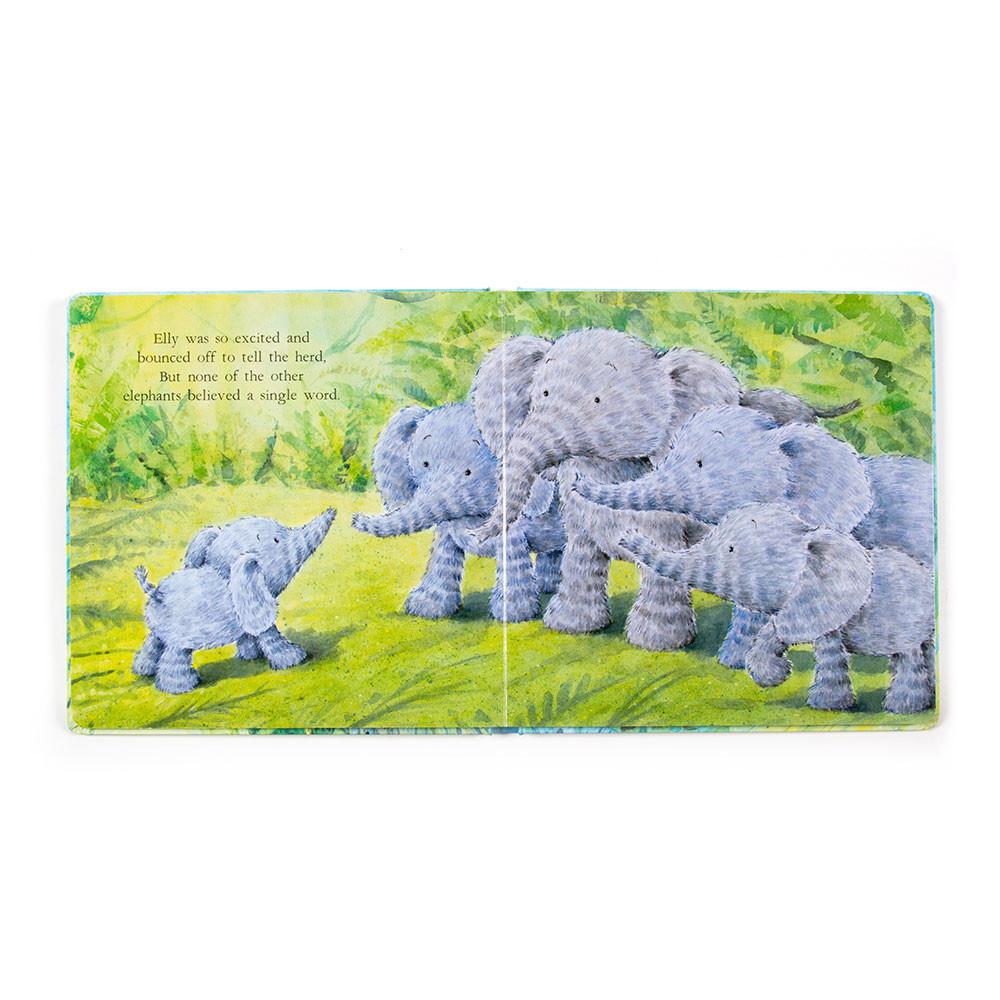 Story Books Jellycat Elephants Can't Fly Book 23cm x 23cm x 2cm Azules  Ecuador |  ENUFQ3952