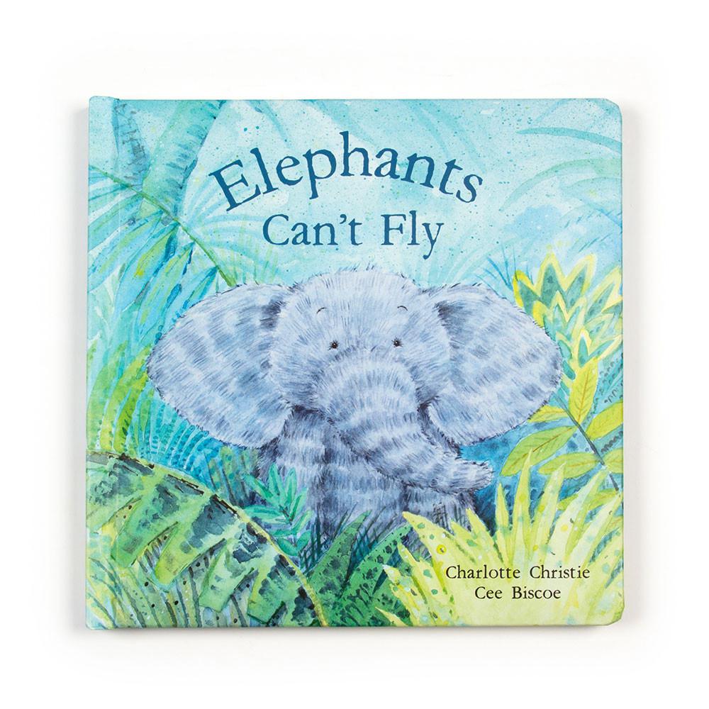 Story Books Jellycat Elephants Can\'t Fly Book 23cm x 23cm x 2cm Azules  Ecuador |  ENUFQ3952