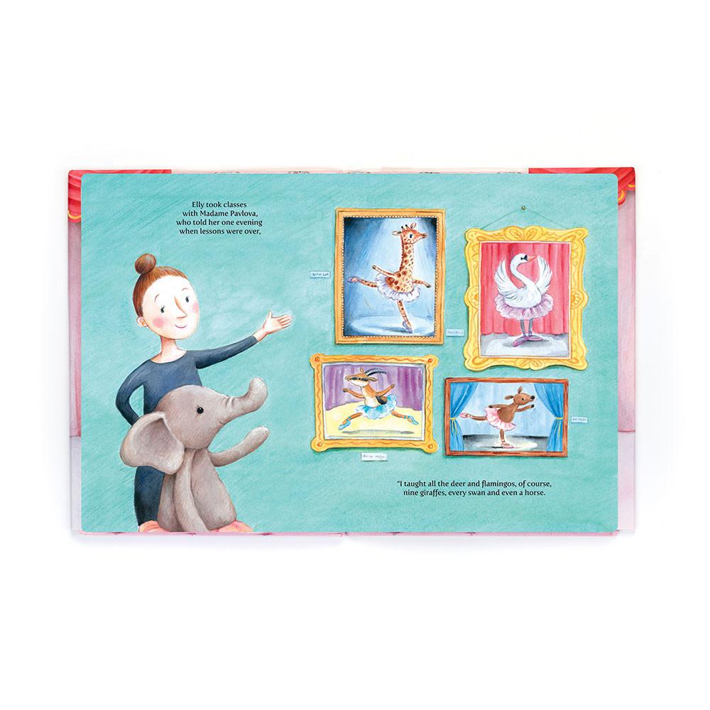 Story Books Jellycat Elly Ballerina Book 29cm x 22cm x 1cm Rosas  Ecuador |  DWBZO6849