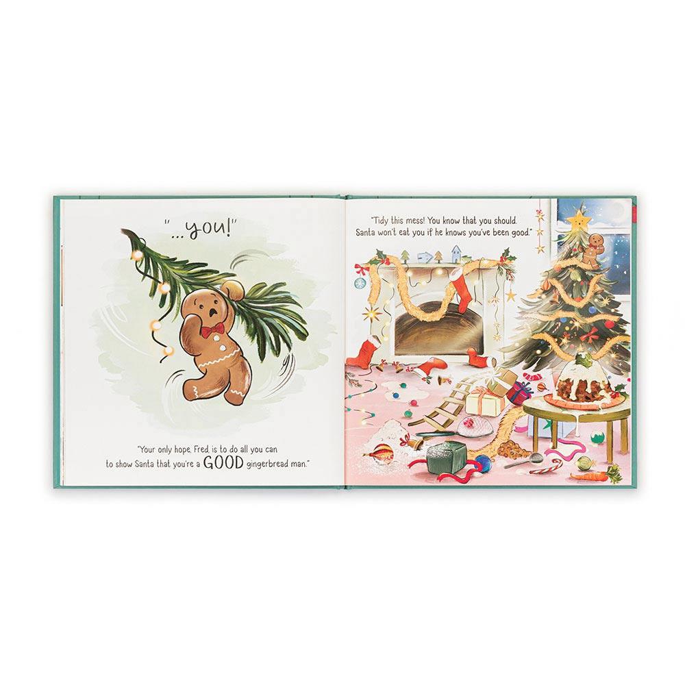 Story Books Jellycat Gingerbread FBook 25cm x 25cm x 1cm Marrones  Ecuador |  YTBSO0174