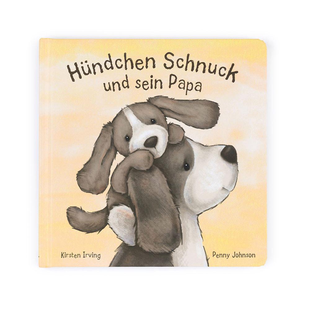 Story Books Jellycat Hündchen Schnuck und sein Papa Buch 21cm x 21cm x 2cm Marrones  Ecuador |  FNVZR8710