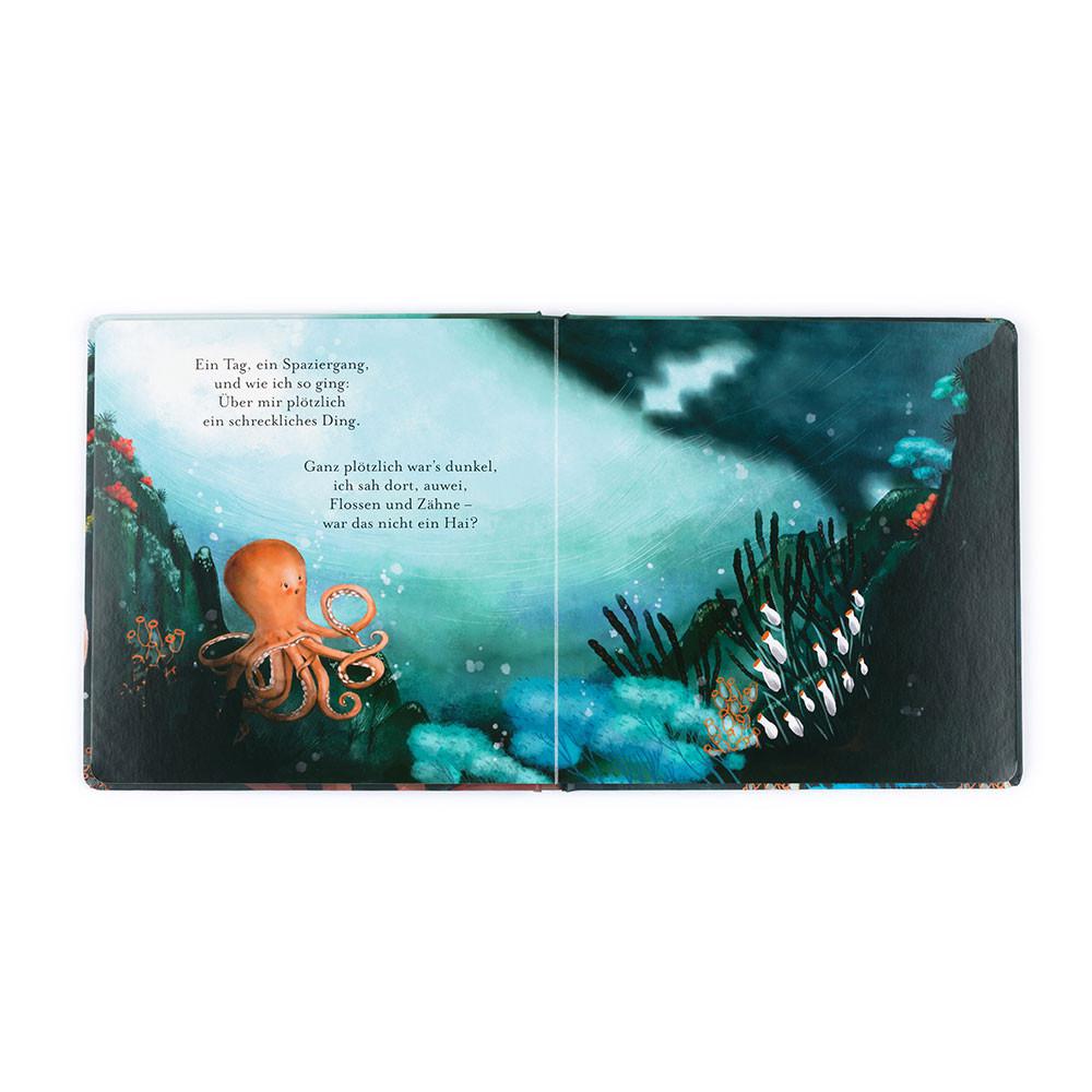 Story Books Jellycat Odell, Der Furchtlose Oktopus Buch 23cm x 23cm x 2cm Naranjas  Ecuador |  ZYMCT6078