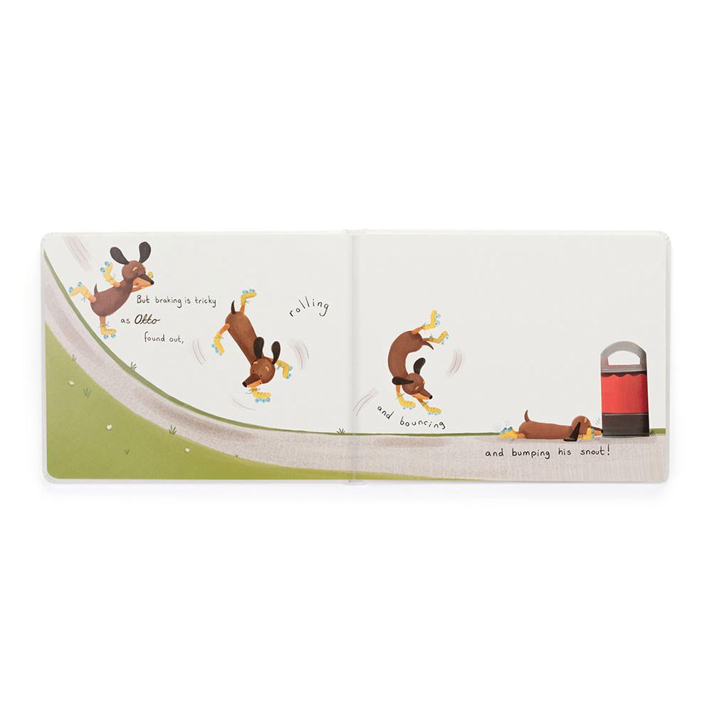 Story Books Jellycat Otto the Loyal Long Dog Book 18cm x 23cm x 2cm Blancas  Ecuador |  NMVCO8764