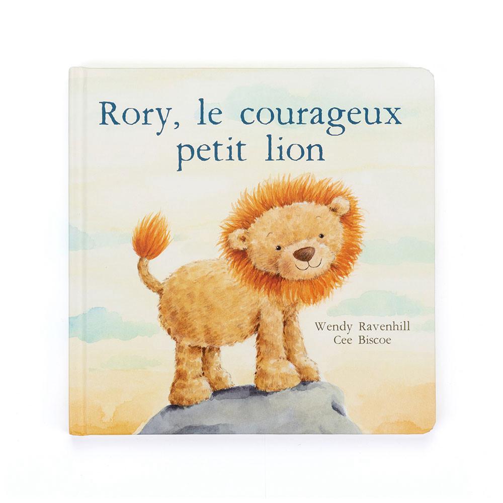 Story Books Jellycat Rory, Le Courageux Petit Lion Livre 23cm x 23cm x 2cm Amarillo  Ecuador |  CQHIF3258