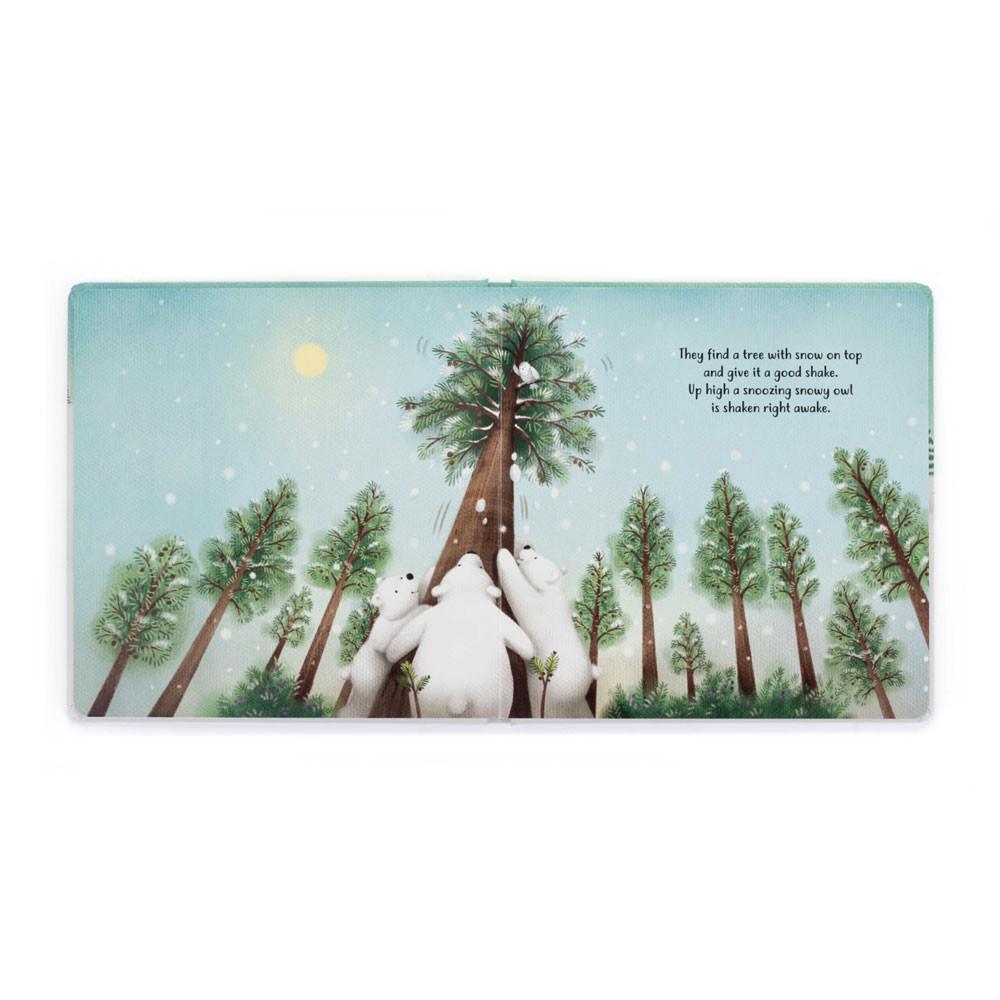 Story Books Jellycat The Playful Polar Bears Book 21cm x 21cm x 2cm Blancas  Ecuador |  PGQHF6725