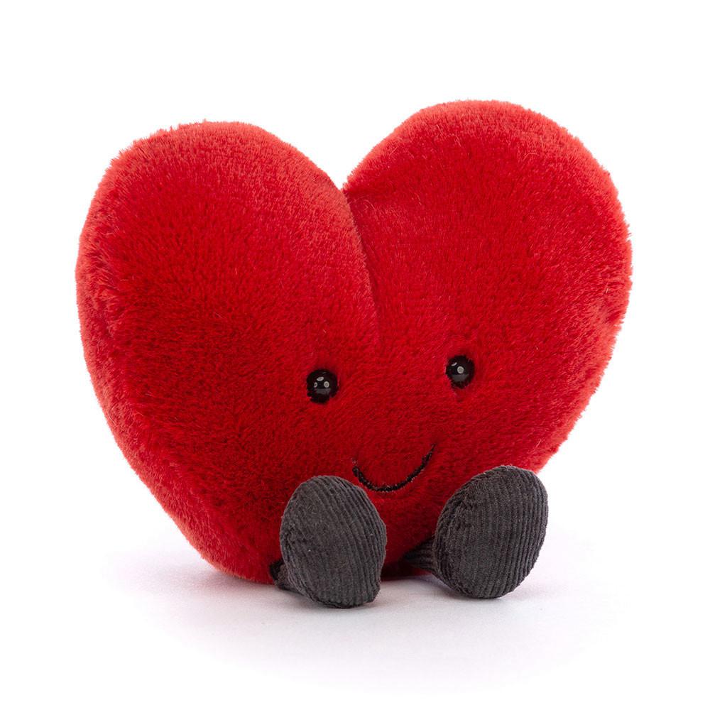 Valentine\'s Day Jellycat Amuseables Amuseable Heart 17cm x 19cm x 7cm Rojas  Ecuador |  CNILO0431