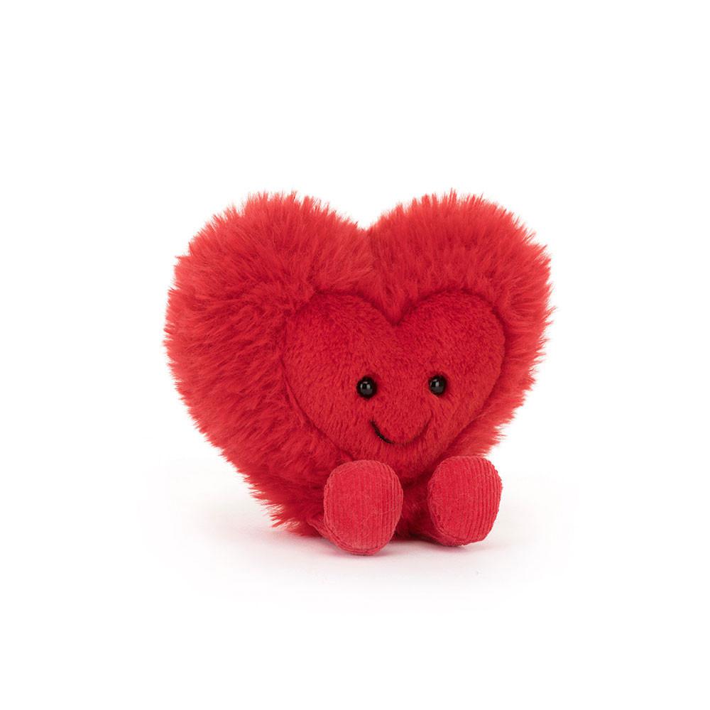 Valentine\'s Day Jellycat Amuseables Beatie Heart 24cm x 23cm x 7cm Rojas  Ecuador |  RZYBL7890
