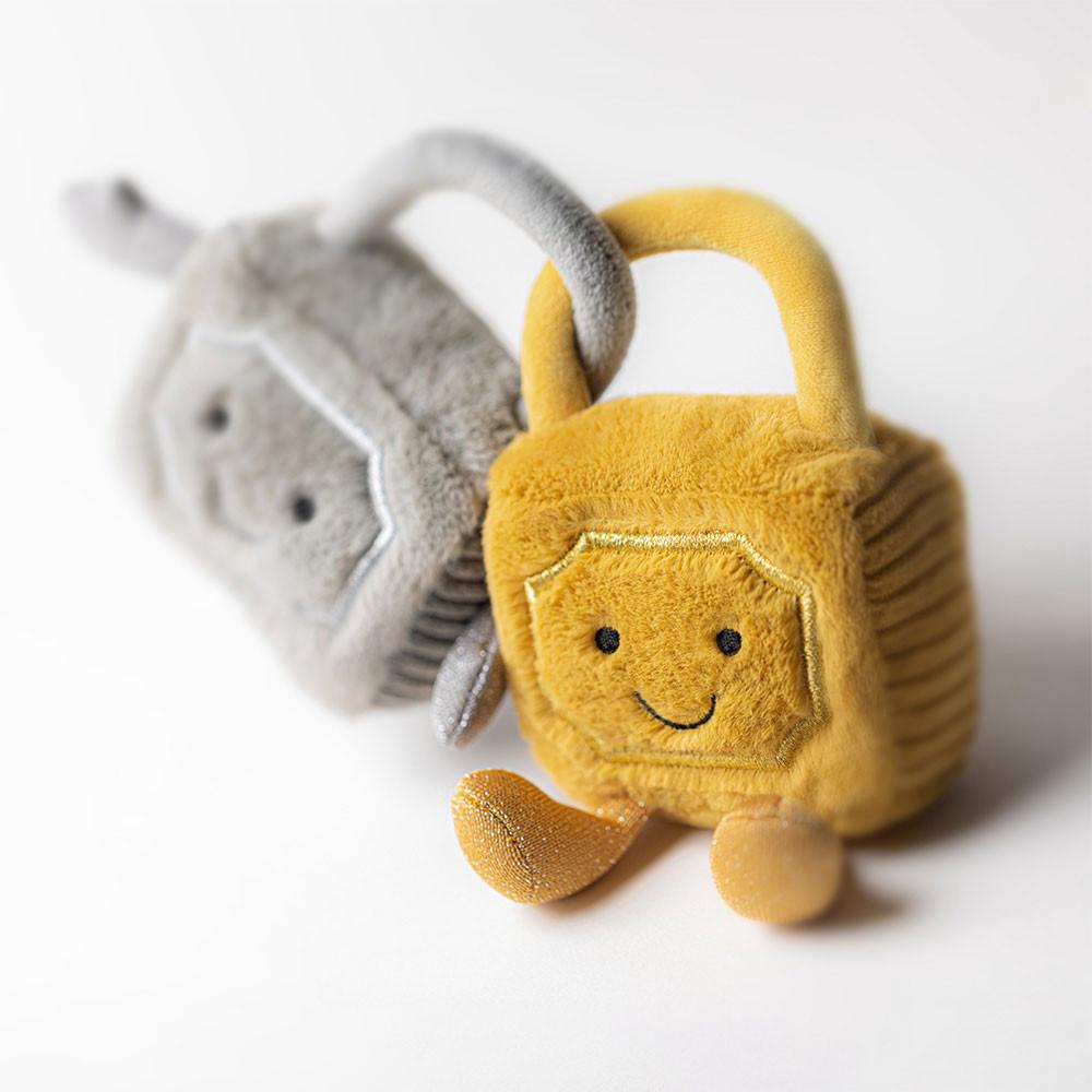 Valentine's Day Jellycat Amuseables Love Locks 14cm x 18cm x 5cm Amarillo  Ecuador |  XSNBT3721
