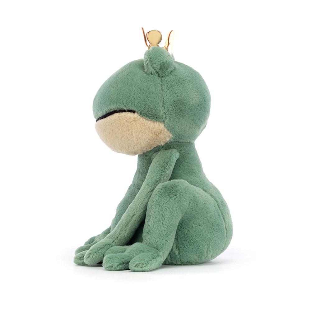 Valentine's Day Jellycat Fabian Frog Prince 23cm x 21cm x 11cm Verde  Ecuador |  EWVDK9352