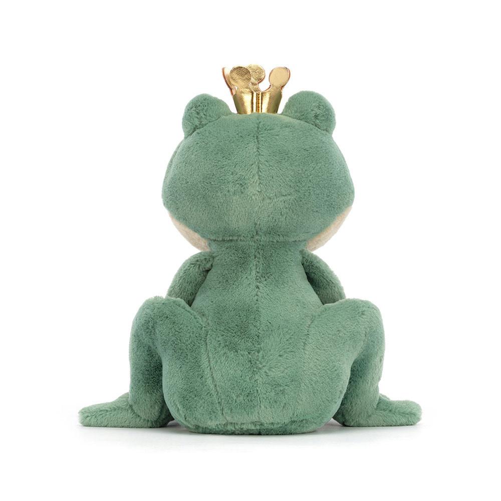Valentine's Day Jellycat Fabian Frog Prince 23cm x 21cm x 11cm Verde  Ecuador |  EWVDK9352