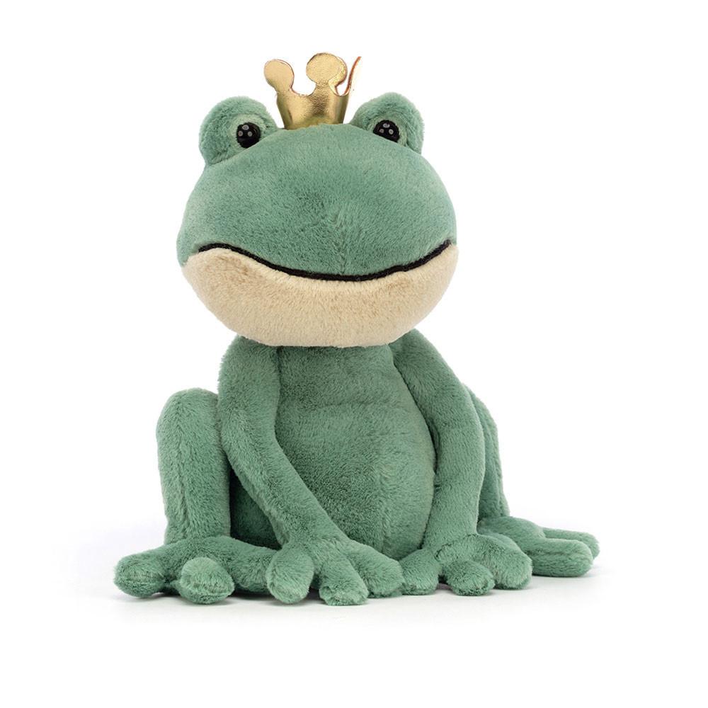 Valentine\'s Day Jellycat Fabian Frog Prince 23cm x 21cm x 11cm Verde  Ecuador |  EWVDK9352