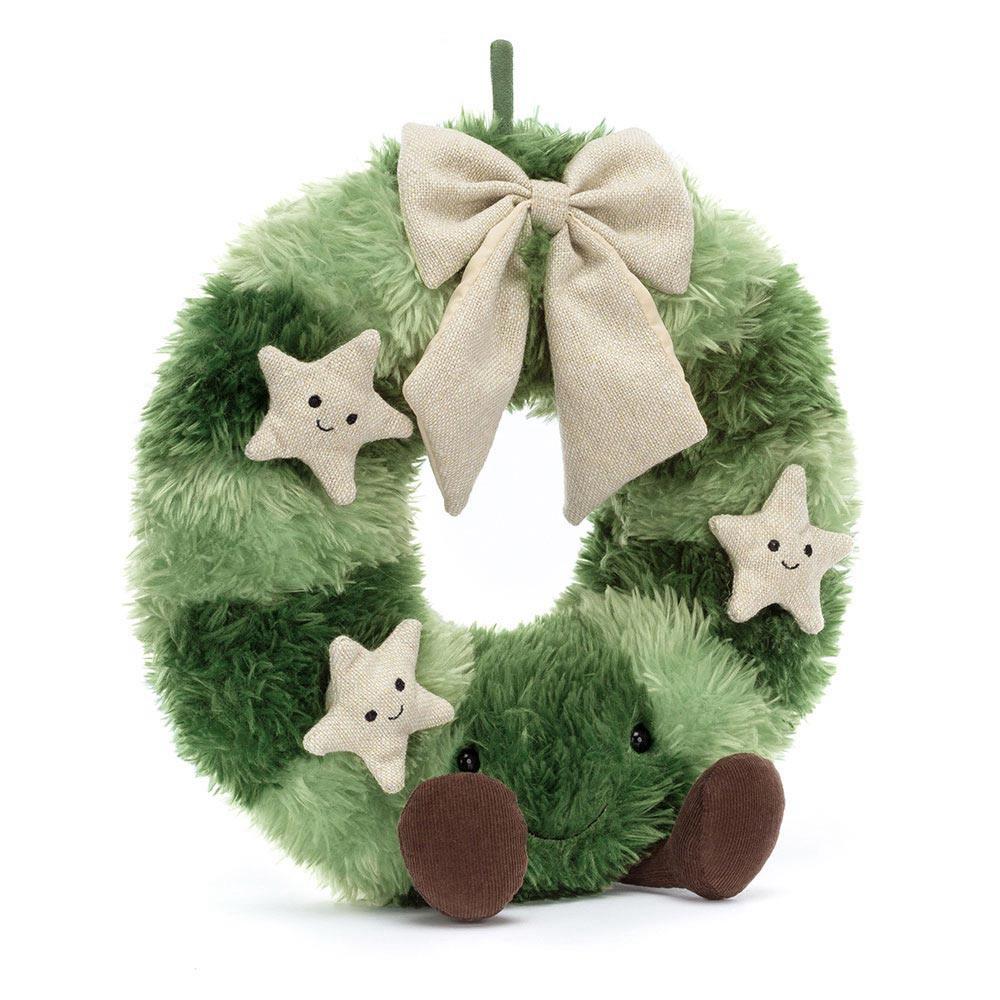 Woodland Jellycat Amuseables Nordic Spruce Wreath 35cm x 18cm x 7cm Verde  Ecuador |  AQVOH8167