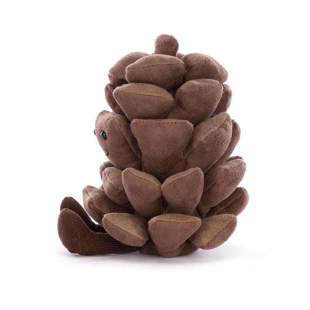 Woodland Jellycat Amuseables Pine Cone 16cm x 10cm x 8cm Marrones  Ecuador |  VYULM0842