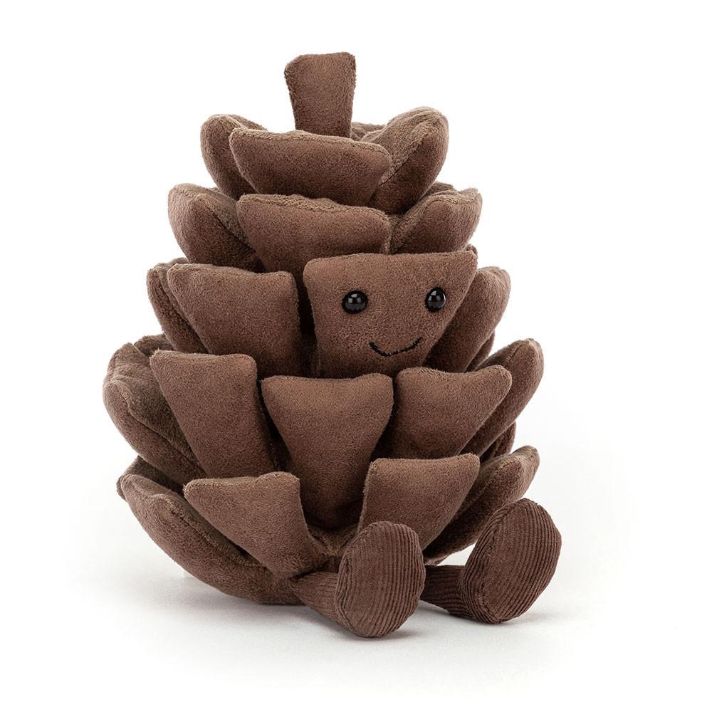 Woodland Jellycat Amuseables Pine Cone 16cm x 10cm x 8cm Marrones  Ecuador |  VYULM0842