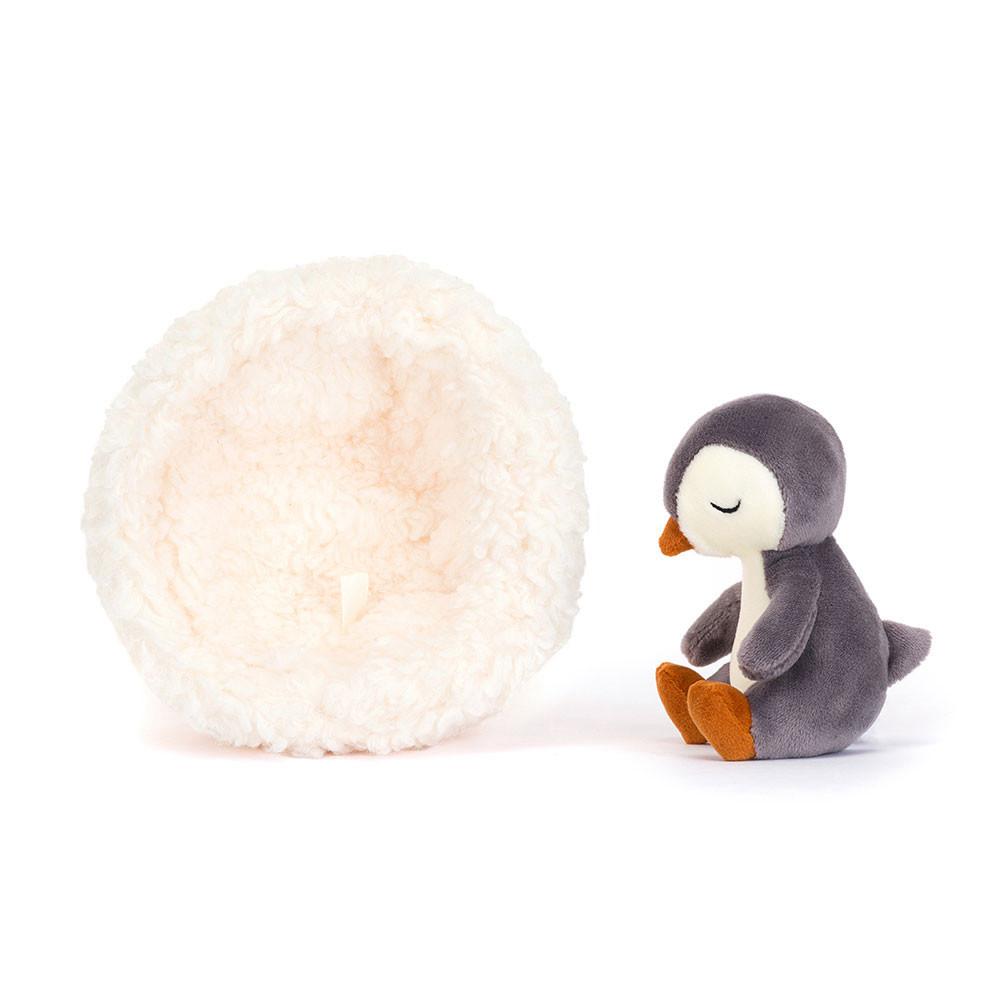 Ártico Y Antártida Jellycat Hibernating Penguin 9cm x 13cm x 13cm Negras  Ecuador |  RKZHW8753