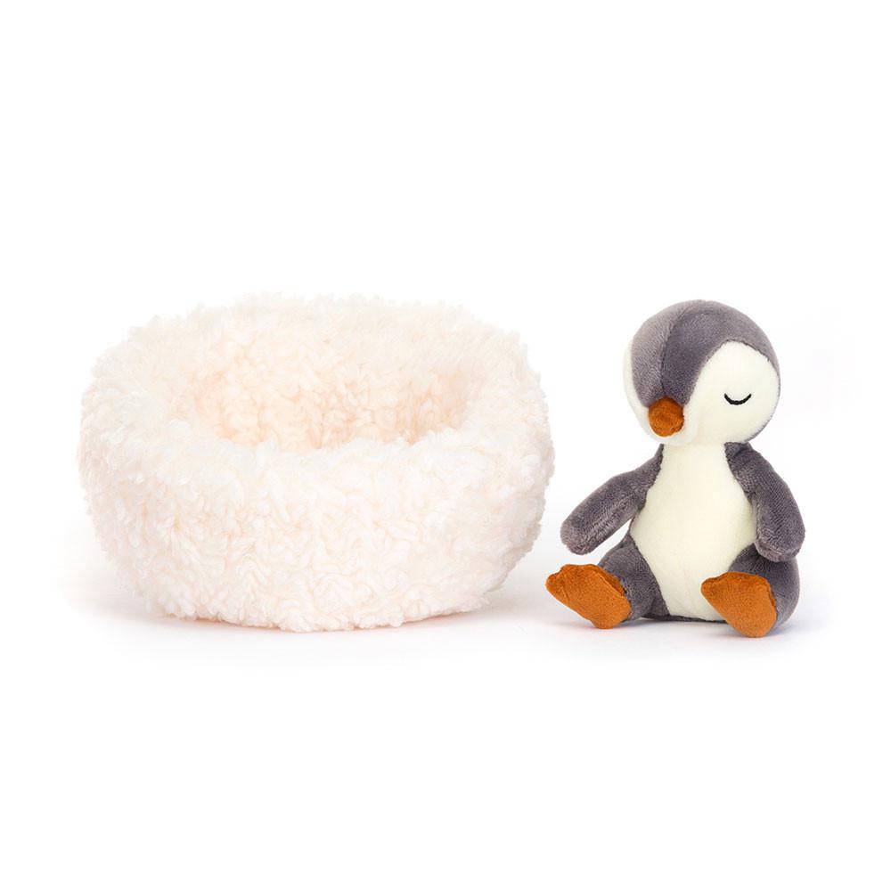 Ártico Y Antártida Jellycat Hibernating Penguin 9cm x 13cm x 13cm Negras  Ecuador |  RKZHW8753